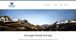 Desktop Screenshot of durangofamilytherapy.com